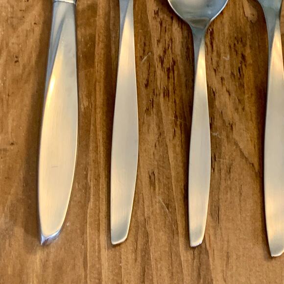 Insico Flatware 5 Pc Place Setting International Silver SCOPE Luxury Line SS USA - Picture 4 of 9